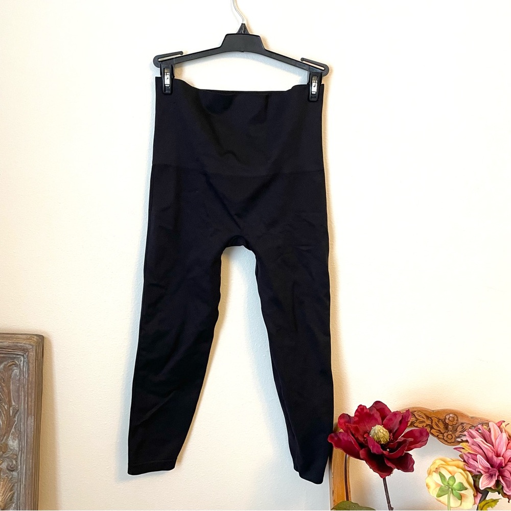 SPANX - Black High-Rise Shapewear/Leggings - Size XL
